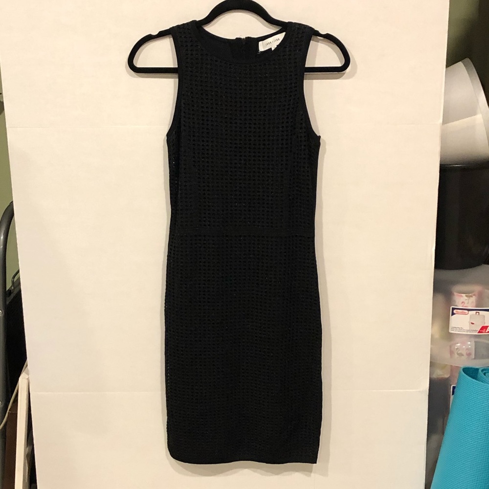 NWT John + Jenn Black Sleeveless Sweater Dress